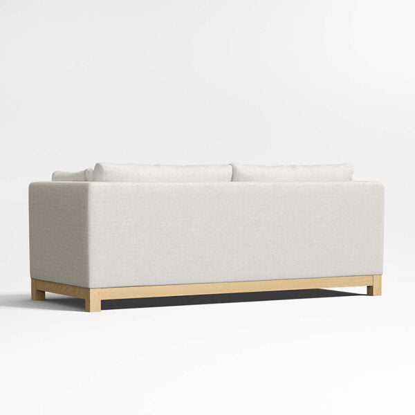 Sofa Kayu Modern Minimalis 2 Seater belakang