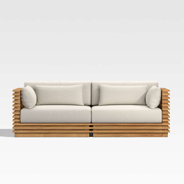 Sofa Outdoor Kayu Jati Minimalis