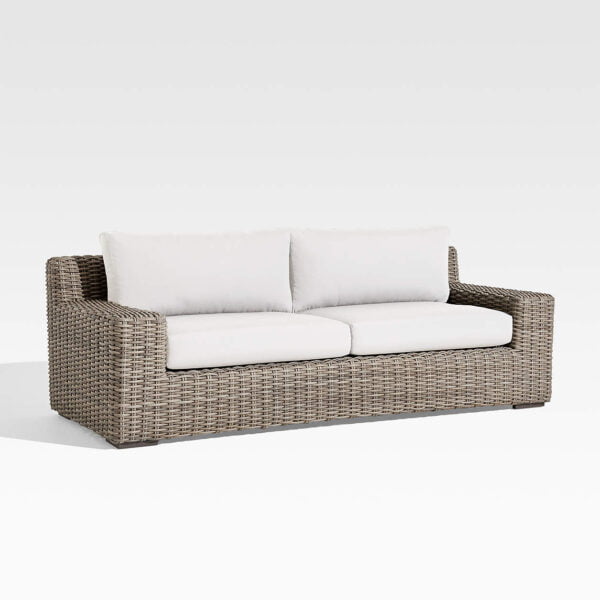 Sofa Rotan Sintetis 2 Seater Outdoor