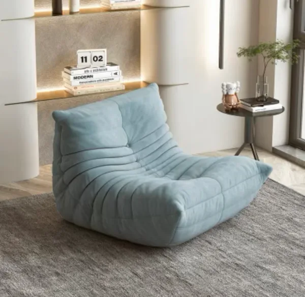 Togo Sofa 1 Seater Biru muda